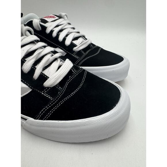 Vans KNU SKOOL Men's NEW Casual Shoe Black/White US Size 13 Medium - Picture 2 of 11
